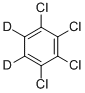 1,2,3,4-TETRACHLOROBENZENE-D2结构式