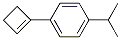 BENZENE, 1-(1-CYCLOBUTEN-1-YL)-4-(1-METHYLETHYL)-结构式