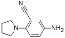 Structure of 5-AMINO-2-(1-PYRROLIDINYL)BENZONITRILE