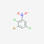 Structure of 1-bromo-2,5-dichloro-3-nitrobenzene