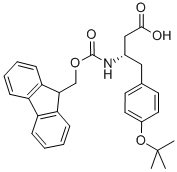 Structure of FMOC-L-BETA-HOMOTYROSINE(OTBU)