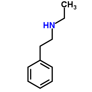 Structure of N-ethyl-2-phenylethanamine
