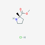 Structure of 2-Methyl-L-proline Methyl ester hydrochloride