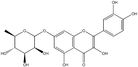 田基黄苷，白前苷B结构式