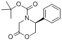 Structure of (5S)-N-(tert-Butoxycarbonyl)-3,4,5,6-tetrahydro-5-phenyl-4(H)-1,4-oxazin-2-one