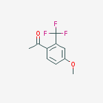 Structure of 1-(4-Methoxy-2-(trifluoroMethyl)phenyl)ethanone