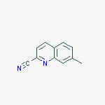 Structure of 7-methylquinoline-2-carbonitrile