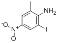 Structure of 2-AMINO-3-IODO-5-NITROTOLUENE