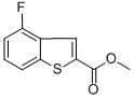 Structure of 4-FLUORO-BENZO[B]THIOPHENE-2-CARBOXYLIC ACID METHYL ESTER