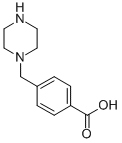 Structure of 4-(PIPERAZIN-1-YLMETHYL)BENZOIC ACID