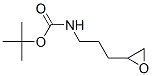 Carbamic acid,N-[3-(2-oxiranyl)propyl]-, 1,1-dimethylethyl ester结构式