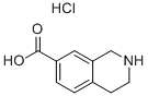 Structure of 1,2,3,4-TETRAHYDROISOQUINOLINE-7-CARBOXYLIC ACID HYDROCHLORIDE