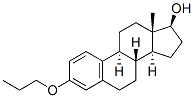 Structure of estradiol 3-propyl ether
