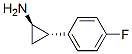 Structure of Cyclopropanamine,2-(4-fluorophenyl)-, (1R,2S)-