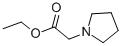 Structure of ETHYL PYRROLIDINOACETATE