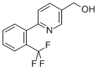 Structure of (6-[2-(TRIFLUOROMETHYL)PHENYL]PYRIDIN-3-YL)METHANOL