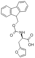 Structure of FMOC-D-ALA(2-FURYL)-OH