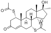 Structure of tiomesterone
