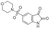 Structure of 5-(MORPHOLIN-4-YLSULFONYL)-1H-INDOLE-2,3-DIONE