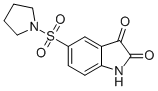 Structure of 5-(PYRROLIDINE-1-SULFONYL)-1H-INDOLE-2,3-DIONE