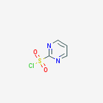 Pyrimidine-2-sulfonyl chloride结构式