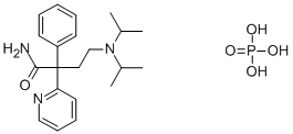 Structure of Disopyramid phosphate