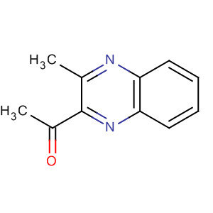 Structure of 1-(3-METHYLQUINOXALIN-2-YL)ETHANONE