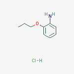 Structure of 2-PROPOXYANILINE HYDROCHLORIDE