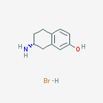 Structure of (R)-2-AMINO-7-HYDROXYTETRALIN HYBROMIDE