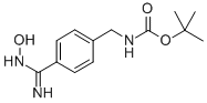 Structure of TERT-BUTYL 4-(N-HYDROXYCARBAMIMIDOYL)-BENZYLCARBAMATE