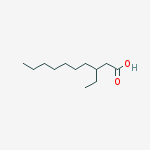 Structure of 3-ETHYLDECANOIC ACID