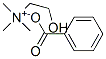 Structure of choline benzoate