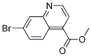 methyl 7-bromoquinoline-4-carboxylate结构式