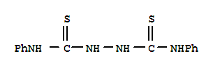 N~1~,N~2~-diphenylhydrazine-1,2-dicarbothioamide结构式