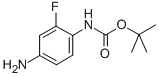 Structure of TERT-BUTYL 4-AMINO-2-FLUOROPHENYLCARBAMATE