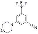 Structure of 3-morpholin-4-yl-5-(trifluoromethyl)benzonitrile