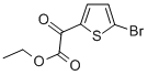 Structure of ETHYL (5-BROMOTHIEN-2-YL)GLYOXYLATE