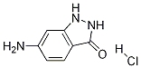 Structure of 6-AMino-1,2- dihydro-3H-indazol-3-one HCl