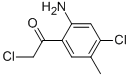 Structure of Ethanone,1-(2-amino-4-chloro-5-methylphenyl)-2-chloro-