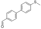 Structure of 4-METHYLSULFANYL-BIPHENYL-4-CARBALDEHYDE