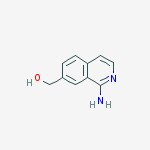 Structure of (1-Amino-7-isoquinolinyl)methanol