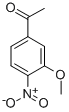 Structure of 3-METHOXY-4-NITROACETOPHENONE