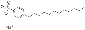Structure of DODECYLBENZENE SODIUM SULFONATE