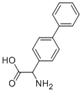 Structure of AMINO-BIPHENYL-4-YL-ACETIC ACID