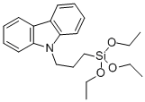 Structure of carbazolepropyltriethoxysilane