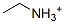 Structure of ethylammonium