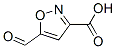 Structure of 3-Isoxazolecarboxylicacid, 5-formyl-