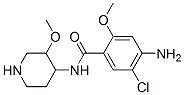 Structure of 4-AMINO-5-CHLORO-2-METHOXY-N-(3-METHOXYPIPERIDIN-4-YL)BENZAMIDE