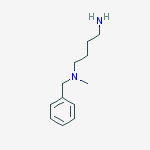 N-BENZYL-N-METHYLPUTRESCINE结构式