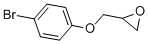 2-[(4-BROMOPHENOXY)METHYL]OXIRANE结构式